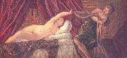 Jacopo Tintoretto Joseph und die Frau des Potiphar oil painting on canvas